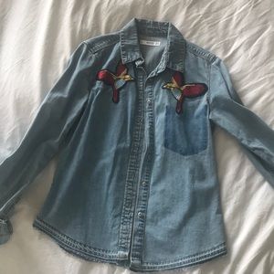 High Quality Chambray Button-Down!